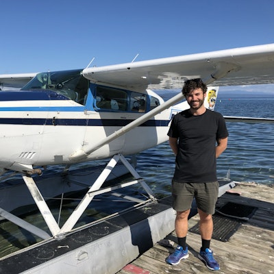 Travel advisor Ben ready to fly a seaplane