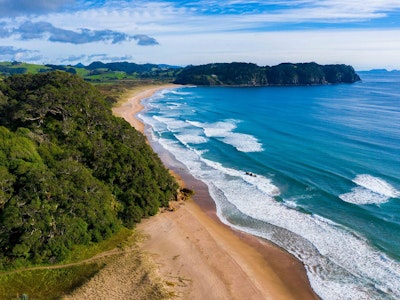 Hotwater Beach auf der Coromandel Halbinsel in Neuseeland
