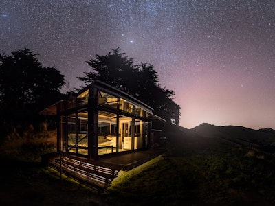 Stargaze from the comfort of your luxurious glass pod