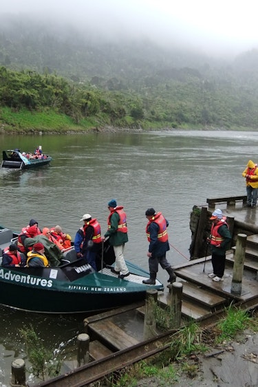 Whanganui River Adventures Bootsfahrt Neuseeland