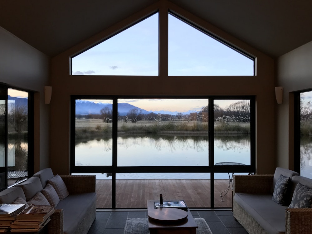 Stay a few nights at a lakeside lodge