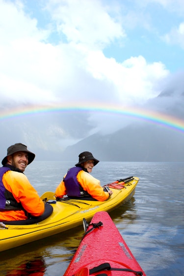 nz-south-fiordland national park-doubtful sound-overnight kayak- solo-active