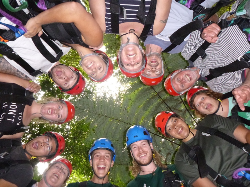 Nz inga and friends waitomo helmets group client review