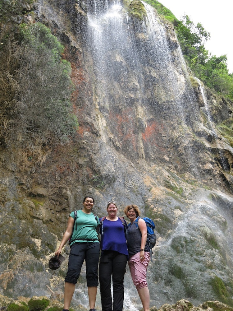 Chasing waterfalls in Waitomo