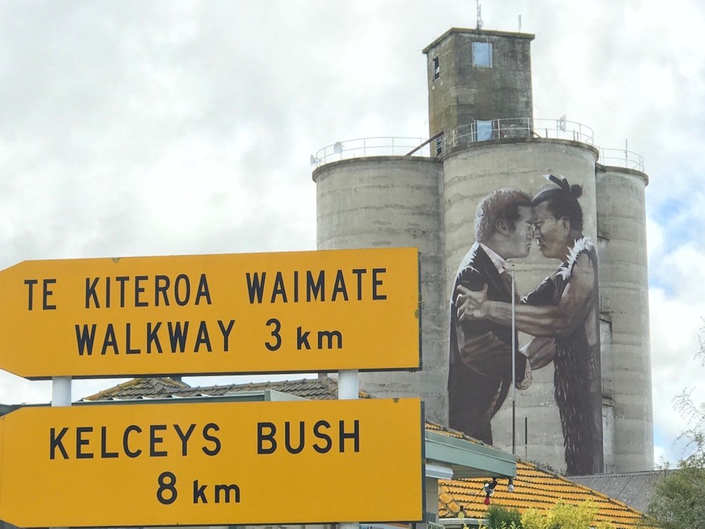 Street art in Waimate