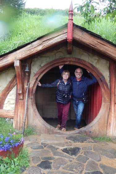 Neuseeland hobbiton hobbit set anke dieter paar
