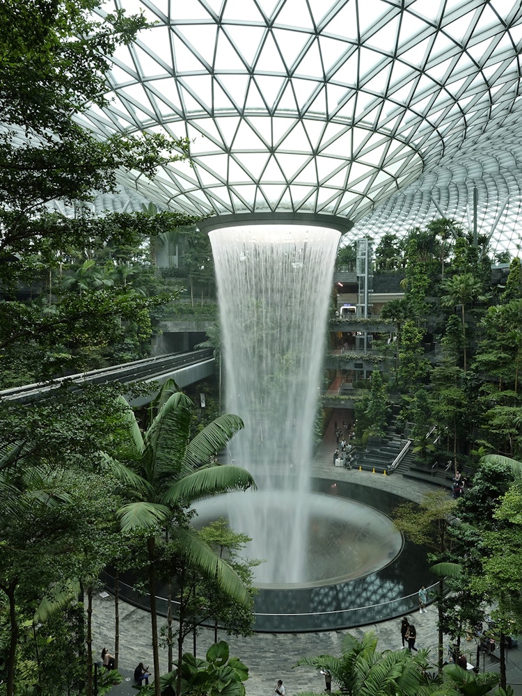 The Jewel op Changi Airport in Singapore
